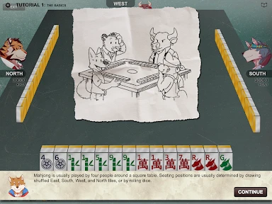 Kemono Mahjong screenshot