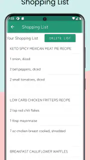 Keto Diet: Low Carb Recipes screenshot 6