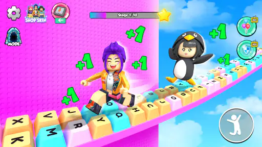 Keyboard ASMR Tower: Gugu Gaga screenshot 8