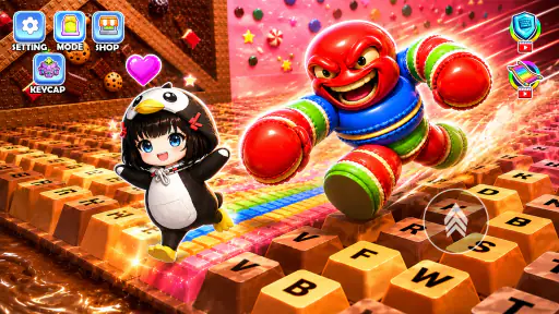 Keyboard Tower: ASMR Climb screenshot 1