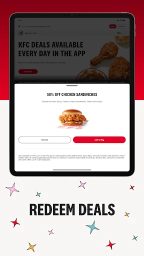 KFC US - Ordering App screenshot
