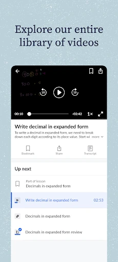 Khan Academy screenshot