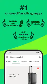 Kickstarter screenshot 1