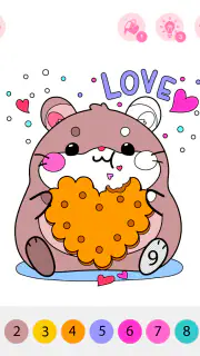 Kids Coloring Book by Numbers screenshot 7