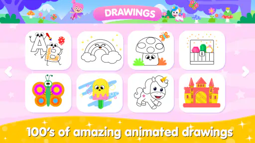 Kids Coloring Drawing Games screenshot 3