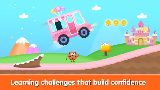 Kids Monster Truck Games 2+ screenshot 2