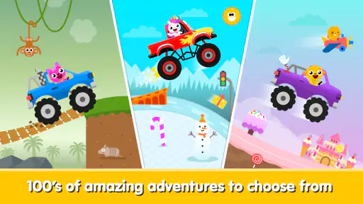 Kids Monster Truck Games 2+ screenshot 3