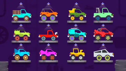 Kids Monster Truck Games 2+ screenshot 4