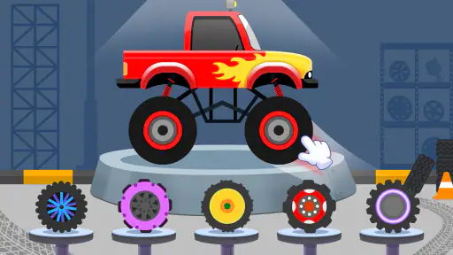 Kids Monster Truck Games 2+ screenshot 6