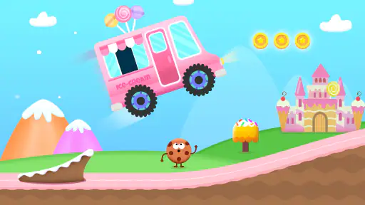 Kids Monster Truck Games 2+ screenshot 7