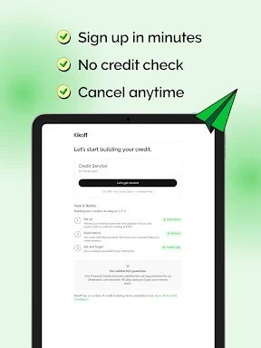 Kikoff - Build Credit Quickly screenshot