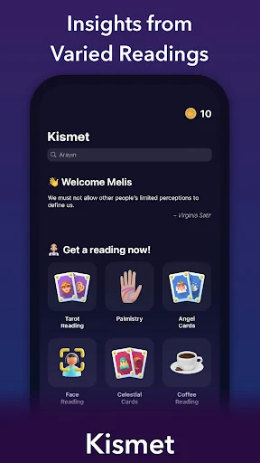 Kismet - Tarot, Astrology screenshot