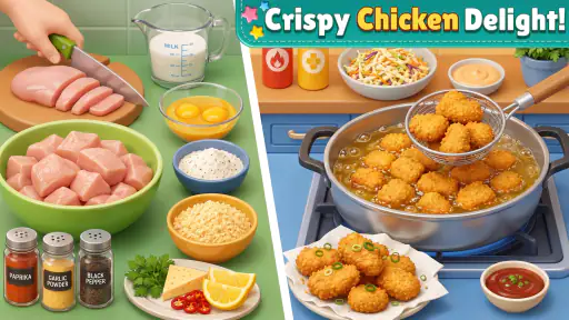 Kitchen Set Fun Cooking Time screenshot 1