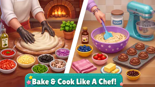 Kitchen Set Fun Cooking Time screenshot 5