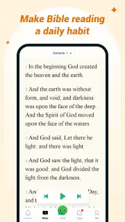 KJV Bible: Audio+Verse screenshot 2