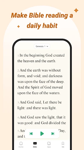 KJV Bible: Audio+Verse screenshot
