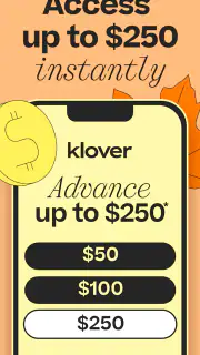 Klover - Instant Cash Advance screenshot 1