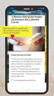 La Biblia en español con Audio screenshot 1