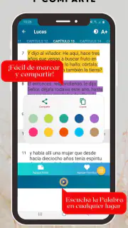 La Biblia en español con Audio screenshot 4