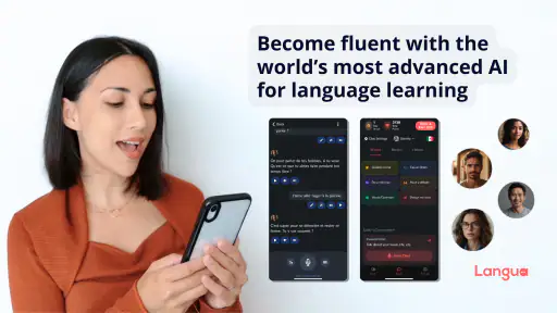 Langua: AI language learning screenshot 1