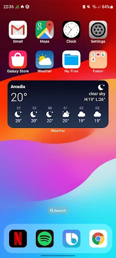 Launcher iOS 19 screenshot