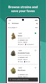 Leafly: Find Cannabis and CBD screenshot 4