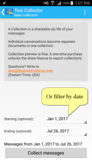 Legal Text Collector screenshot 2