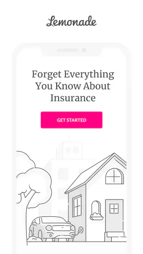 Lemonade Insurance screenshot