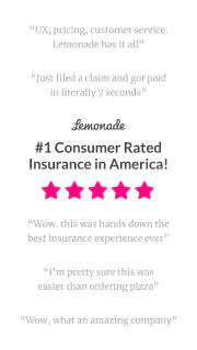 Lemonade Insurance screenshot 3