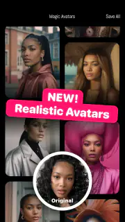 Lensa: photo editor & AI art screenshot 1