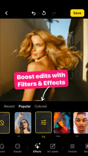 Lensa: photo editor & AI art screenshot 4