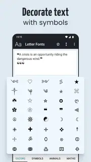 Letter Fonts - Stylish Text screenshot 5