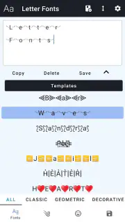 Letter Fonts - Stylish Text screenshot 8