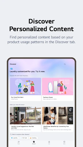 LG ThinQ screenshot