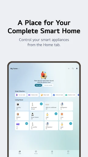 LG ThinQ screenshot