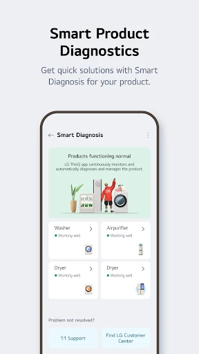 LG ThinQ screenshot