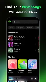 Lilt - Offline Music Player screenshot 2