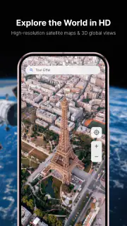 GPS Satellite Live Earth Map screenshot 1