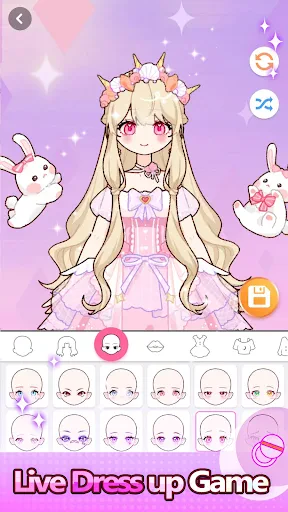 Live Star: YOYO Doll Dress Up screenshot