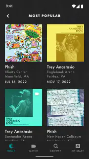 LivePhish screenshot 4