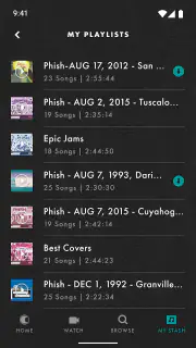 LivePhish screenshot 6