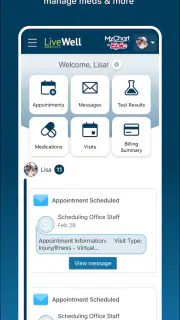 LiveWell with Advocate Aurora screenshot 2