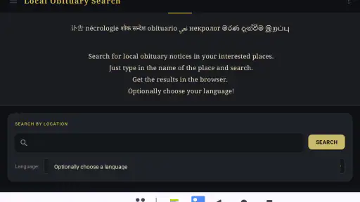 Local Obituary Search screenshot 5