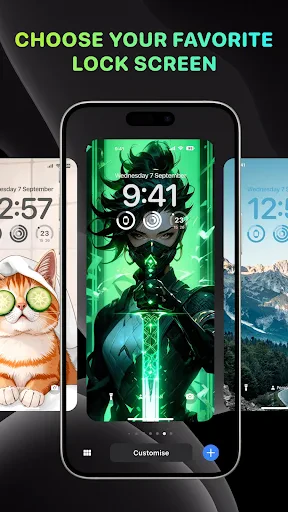 Lock Screen, Widgets - YoLock screenshot