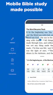 Logos Bible Study App screenshot 1