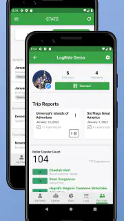 LogRide - Theme Park Database screenshot 8