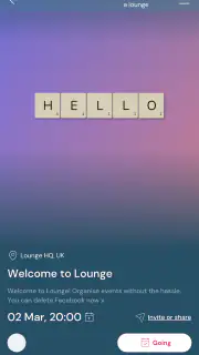 Lounge - Groups & Events screenshot 2