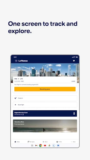 Lufthansa screenshot