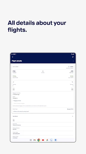 Lufthansa screenshot