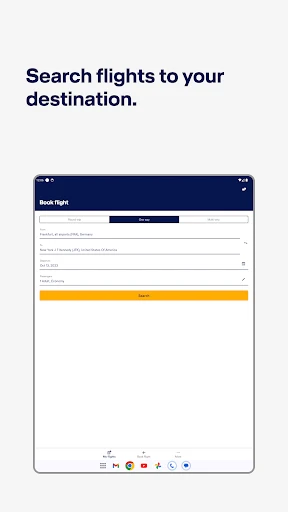 Lufthansa screenshot